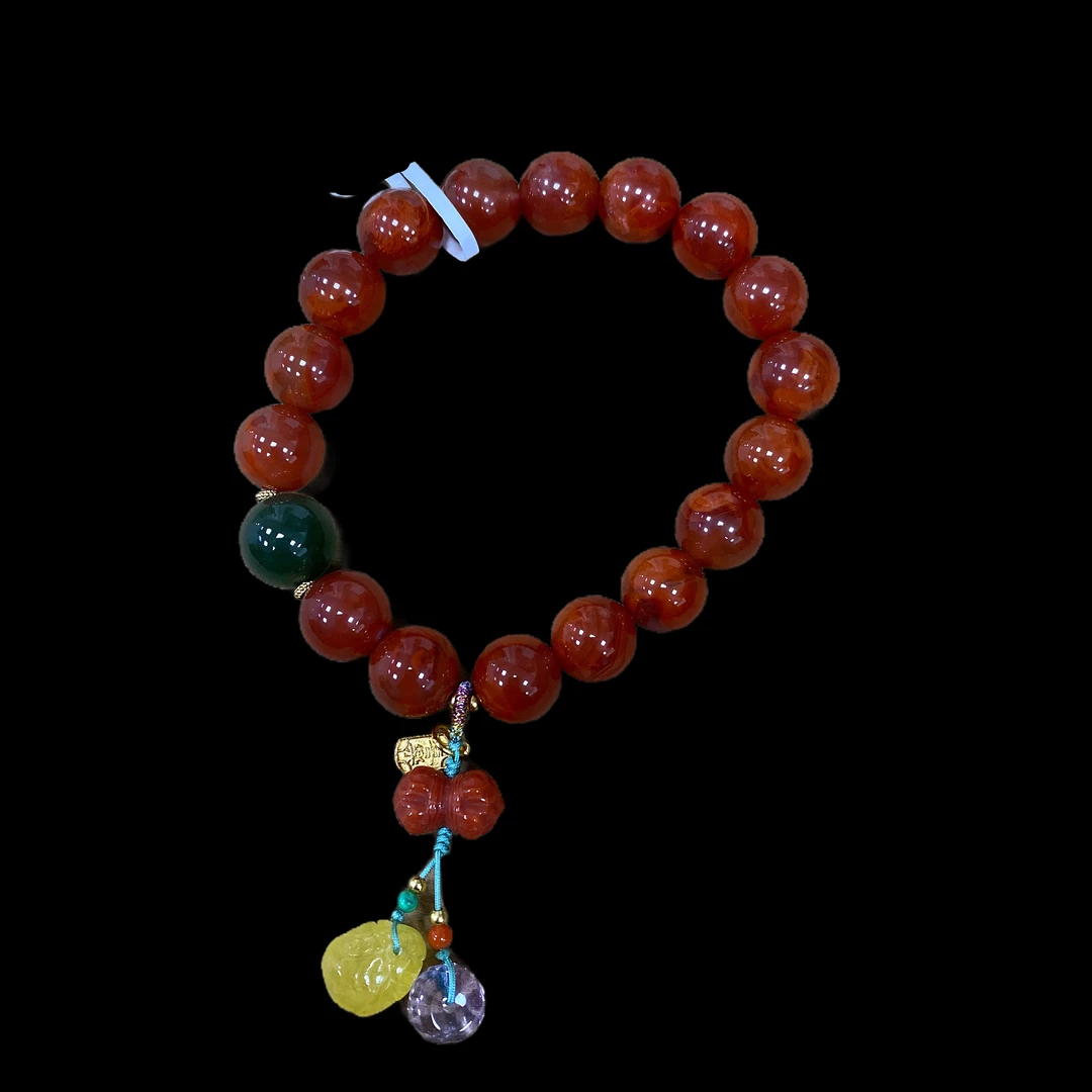 V7747南红手串孤品