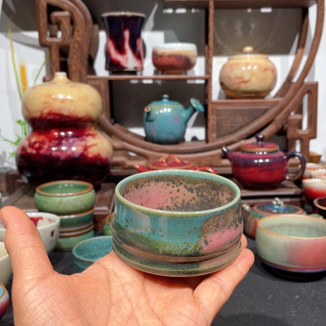 聆***6中国神后钧瓷茶器