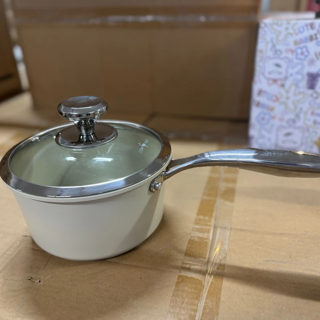 新款辅食不锈钢煮面泡面锅电磁炉燃气灶适用