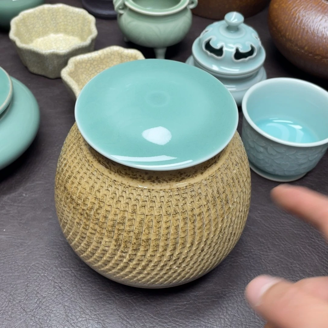 似**谊福利青瓷茶具杯子