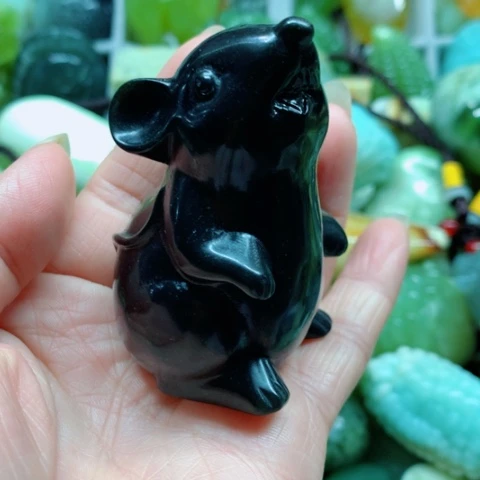 蛇纹石玉未镶嵌手把件