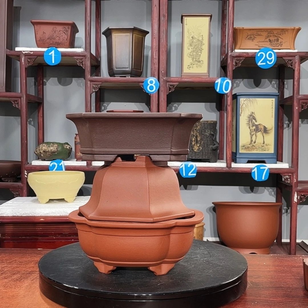 【闪购商品】紫砂花盆紫砂花盆