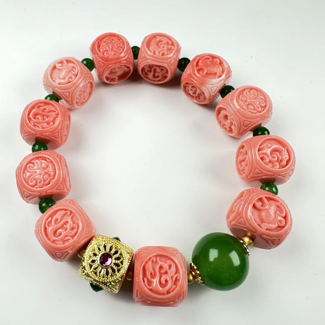 X023轻奢天使之肤设计款手串 多样性发其一