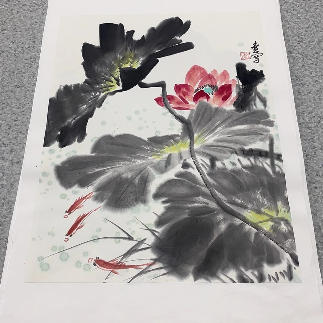 国画1.4平尺国画作品