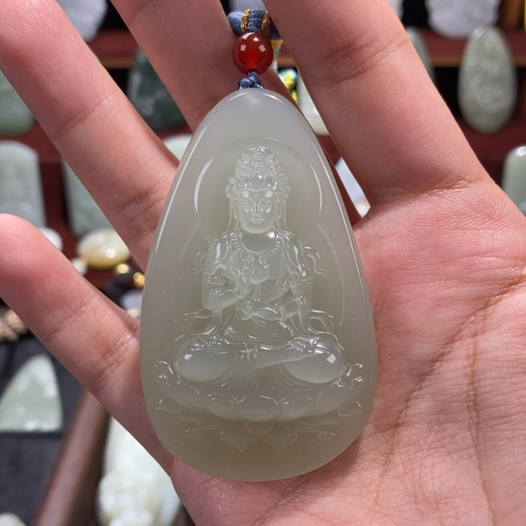 和田玉（糖玉）未镶嵌颈饰