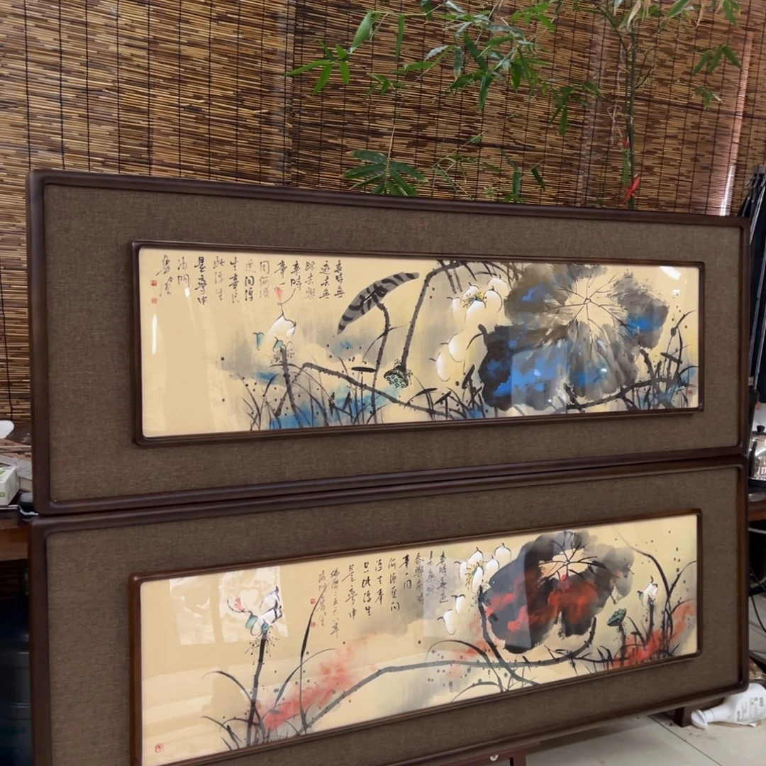 今***告国画亲笔手绘作品
