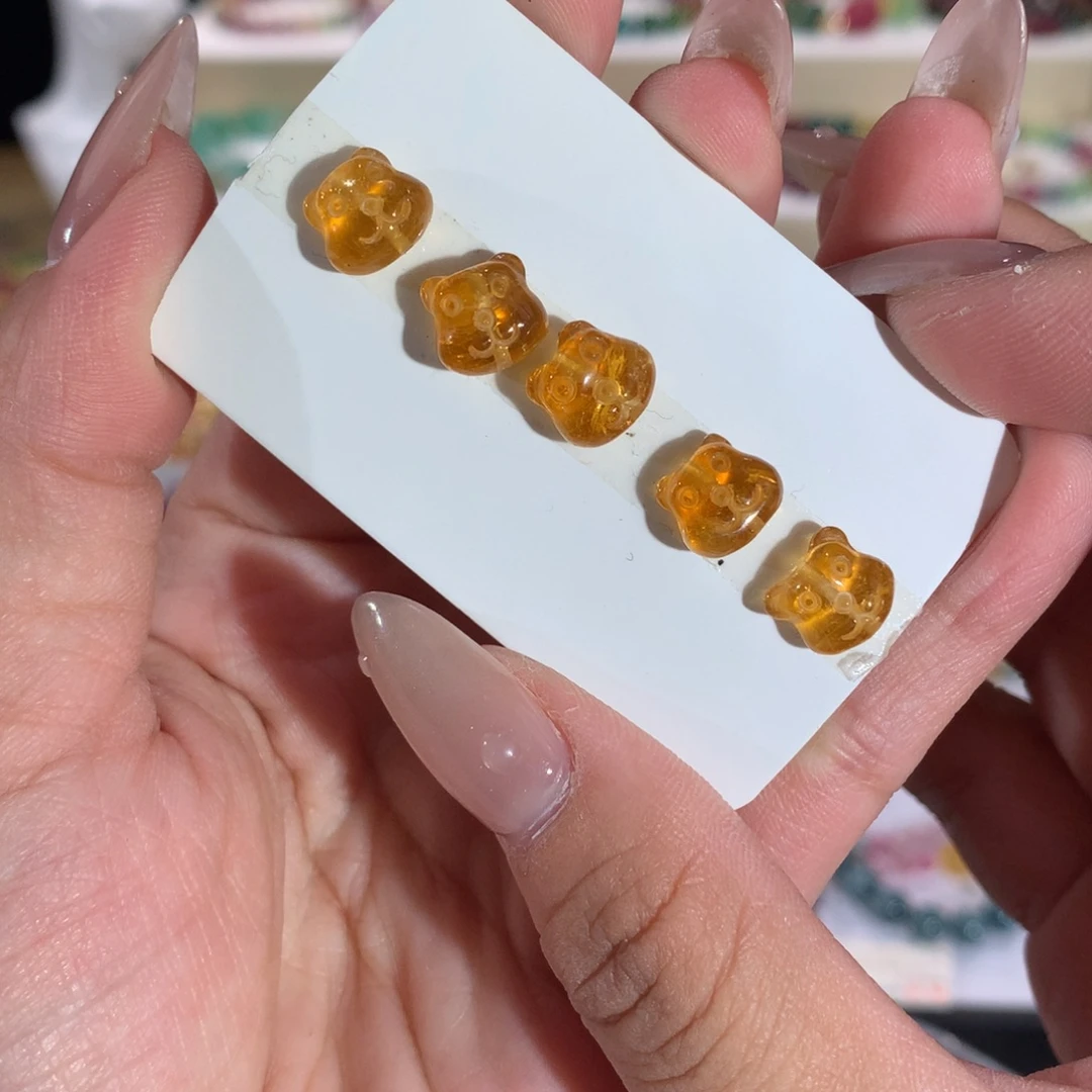 雕刻件碧玺未镶嵌多样性发其一