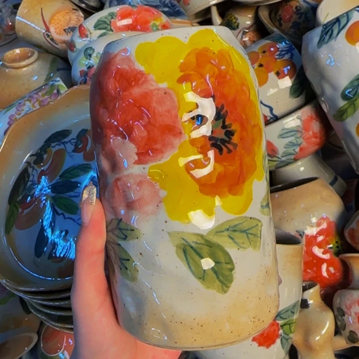 瓷片景德镇陶瓷手工福利