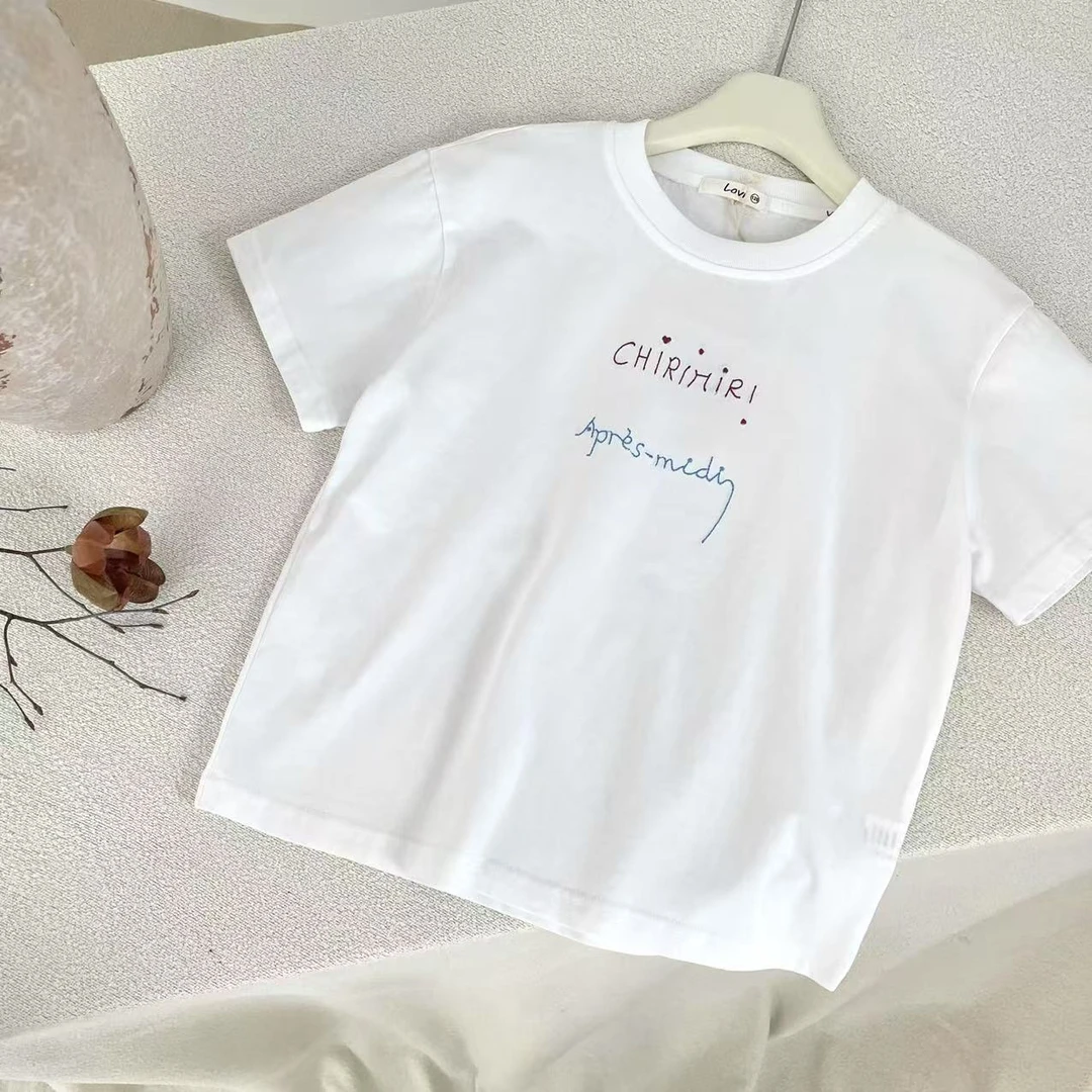 【刺绣字母】夏季亲子短袖T       UT25070