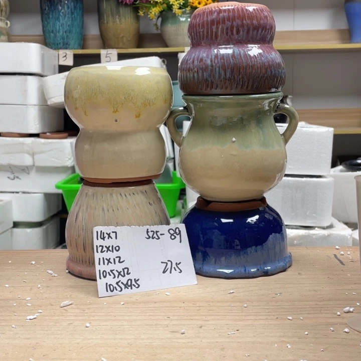 紫砂花盆多肉花盆微瑕89