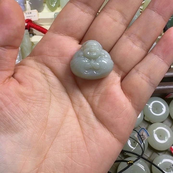 和田玉未镶嵌吊坠(不含链)宝润莱1