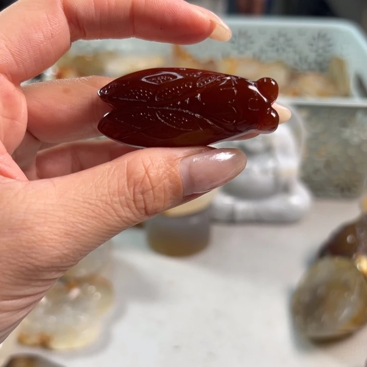 玛瑙/玉髓吊坠(不含链)未镶嵌