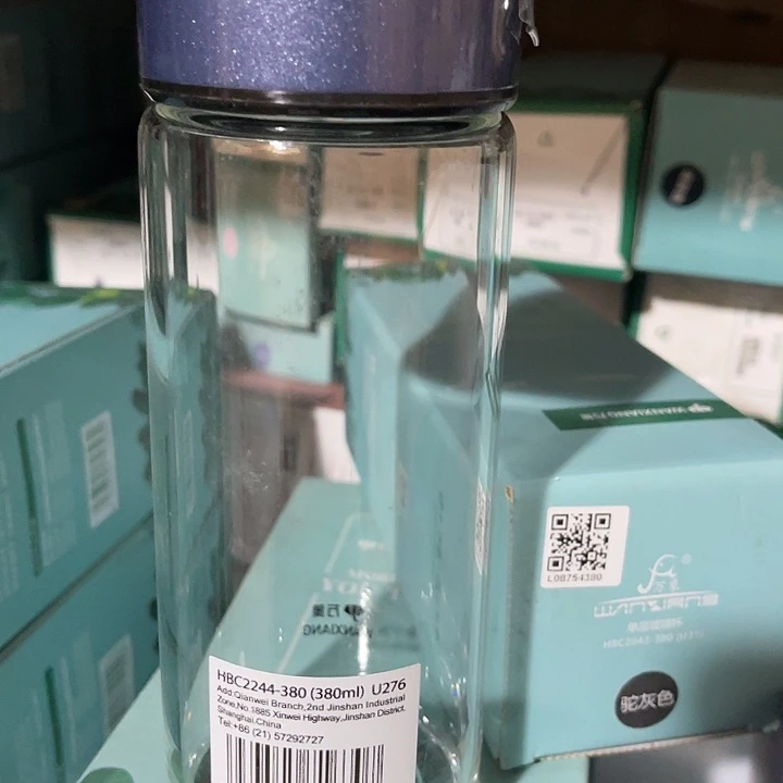 茶隔款玻璃万象单层玻璃杯