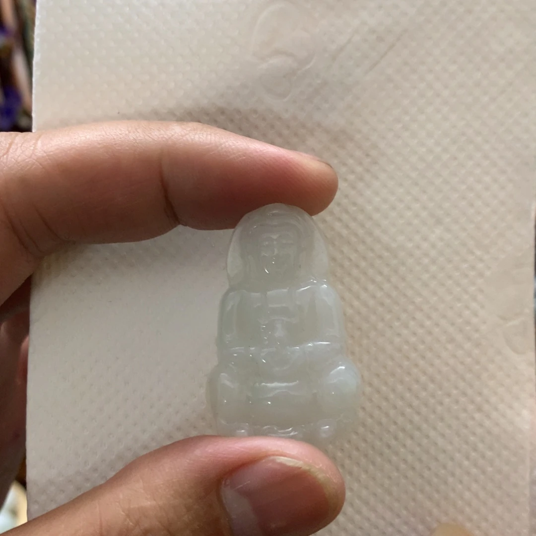 翡翠未镶嵌颈饰翡翠观音