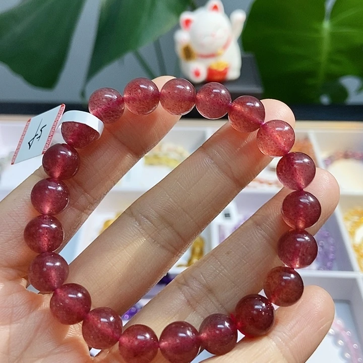 水晶手链未镶嵌草莓晶