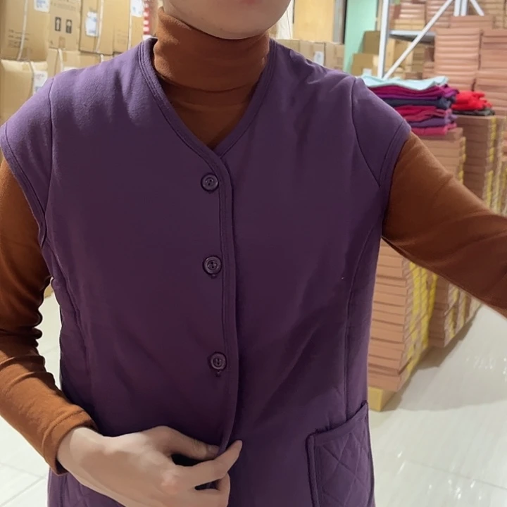 马甲紫色175加大尺码140斤到165斤