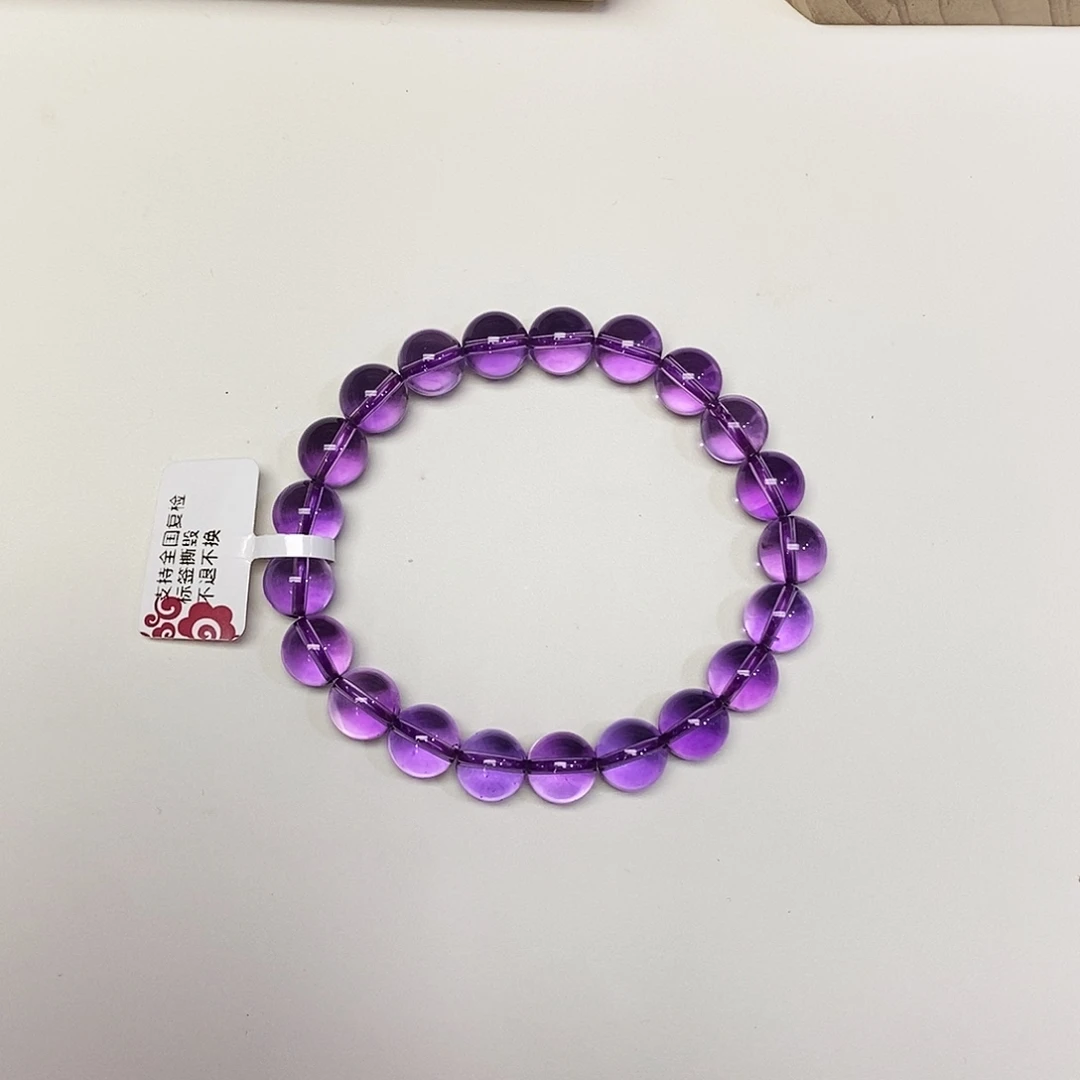 珠宝半成品未镶嵌紫晶巴西9m