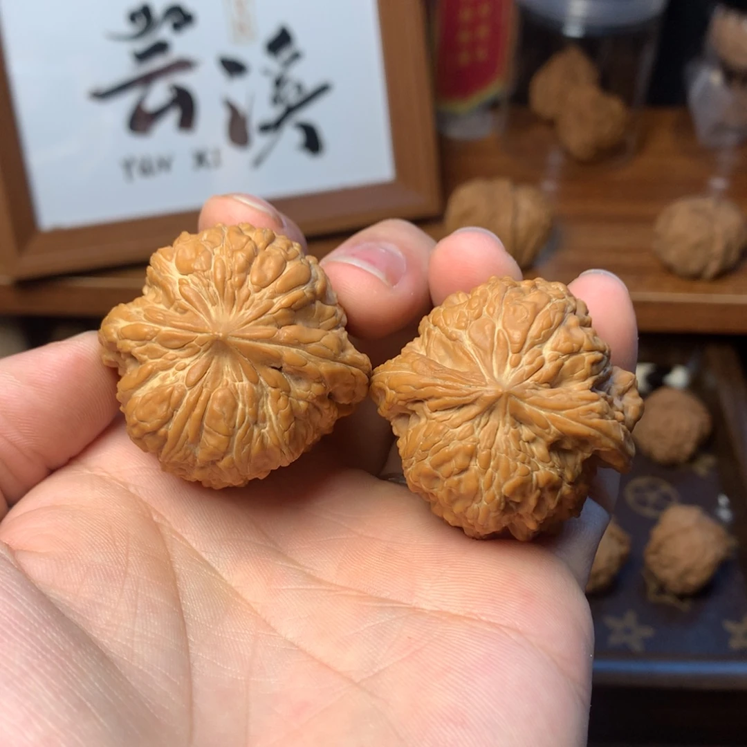 把件文玩核桃41闷墩