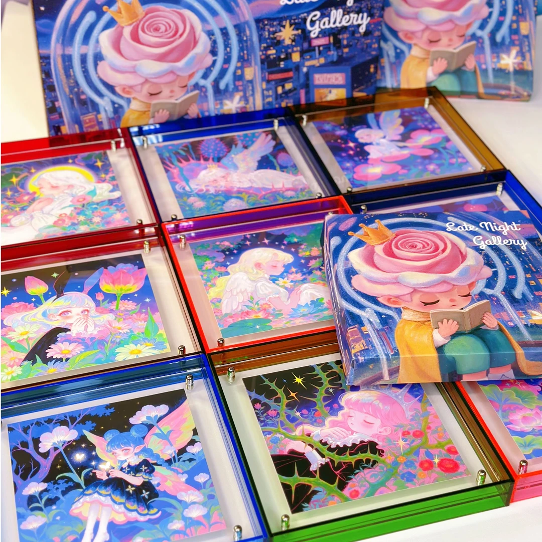 【端盒】-【天国花园】系列装饰画（含画框），1箱9盒