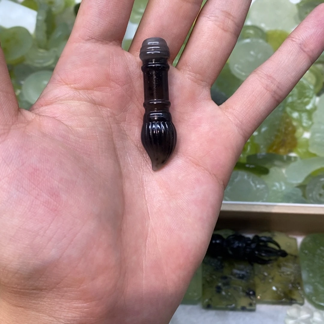 岫玉未镶嵌吊坠(不含链)