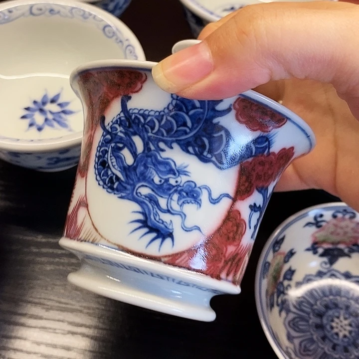 摆件青花青花青花釉里红