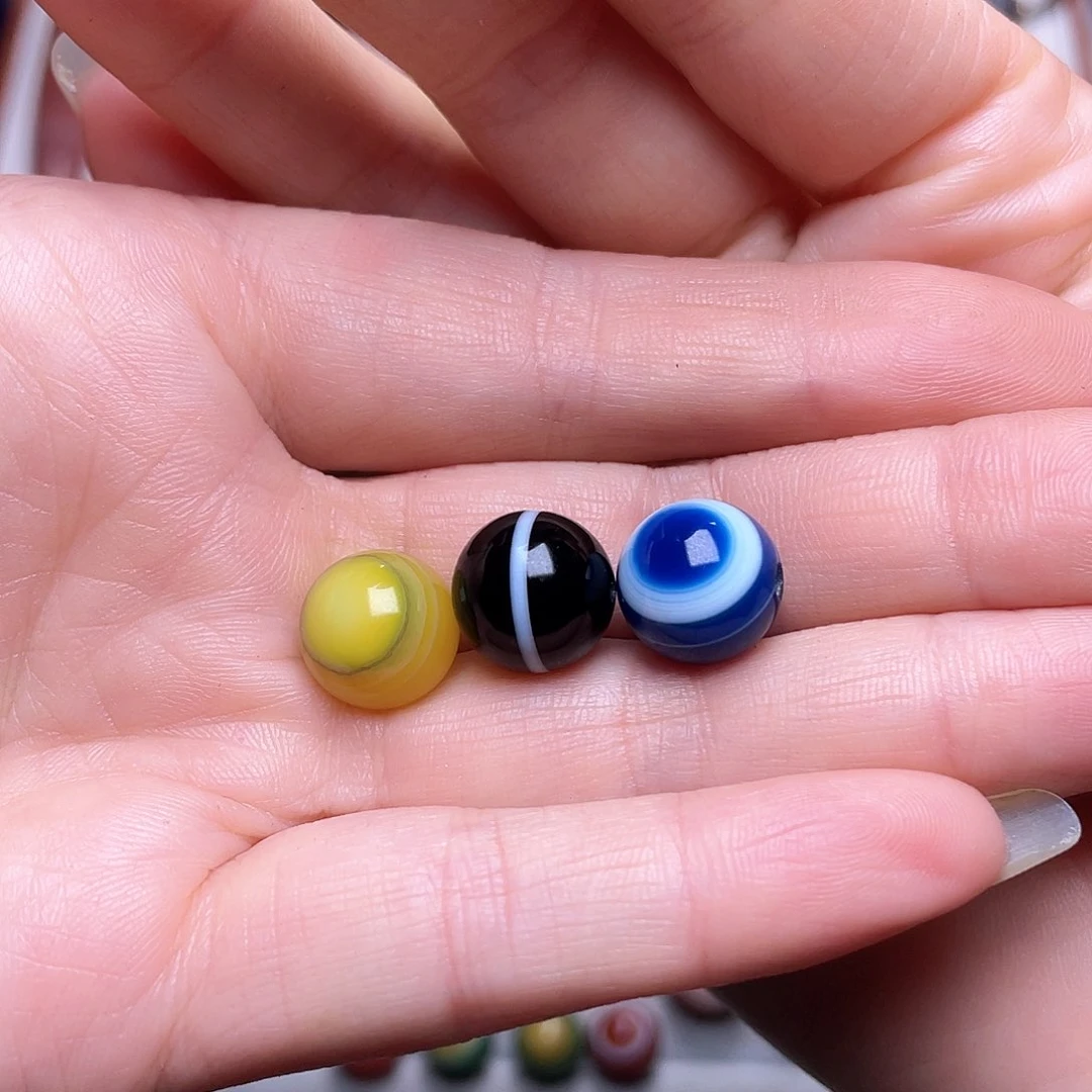 玛瑙/玉髓颈饰未镶嵌黑*梨