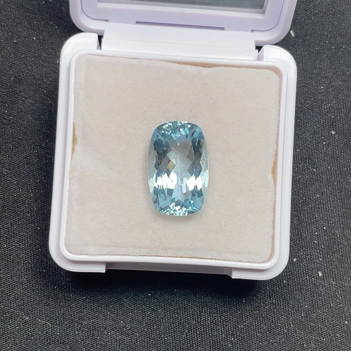裸石海蓝宝石6.9ct海蓝宝石