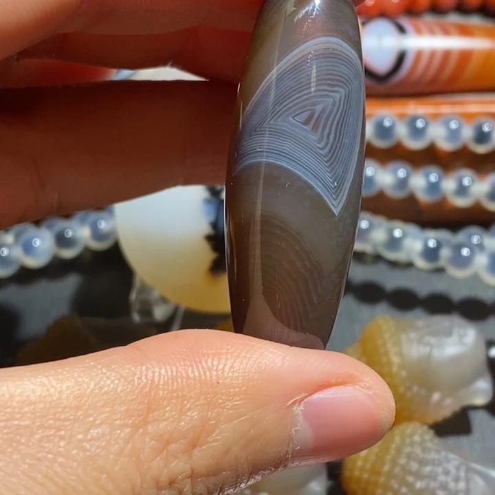 玛瑙/玉髓未镶嵌项链