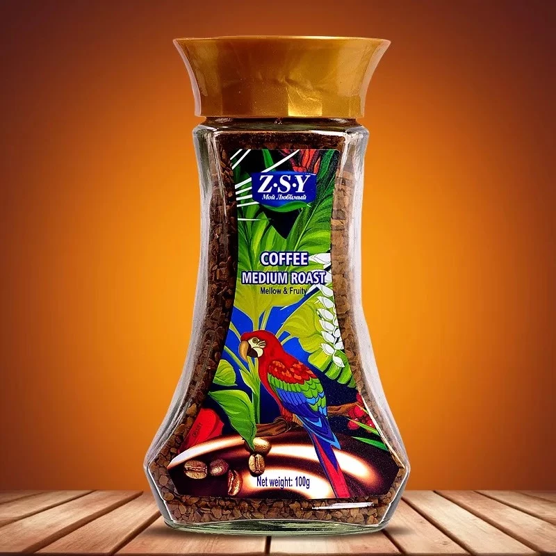 越南原装进口莫依的爱冻干速溶咖啡香醇丝滑中度烘焙100g