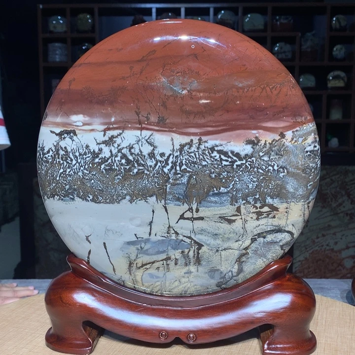广西国画石摆件,观赏收藏