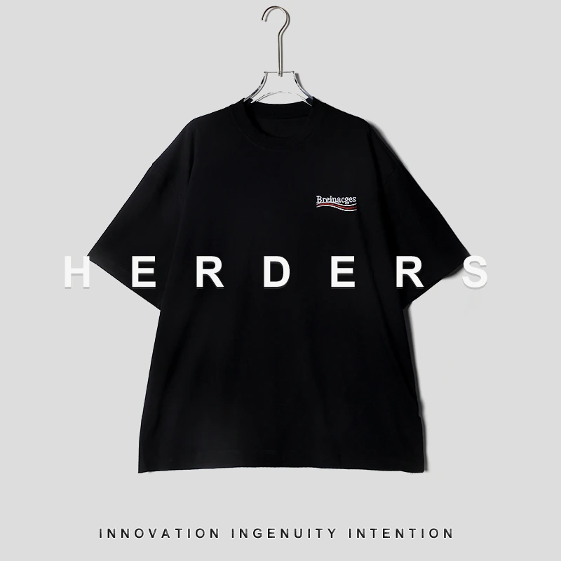HERDERS 亨帝诗（全员自留）短款圆领多色标签T恤 252676