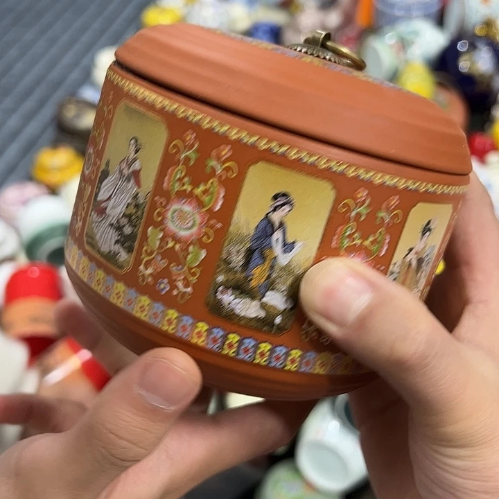 茶叶罐陶瓷家用储物罐瑕疵福利品介意勿拍