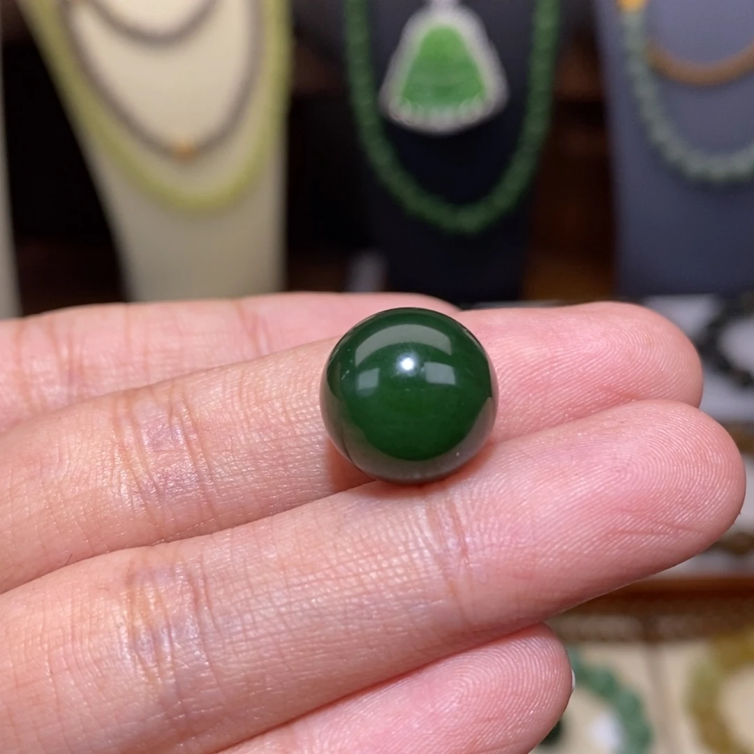 和田玉未镶嵌手串卡14