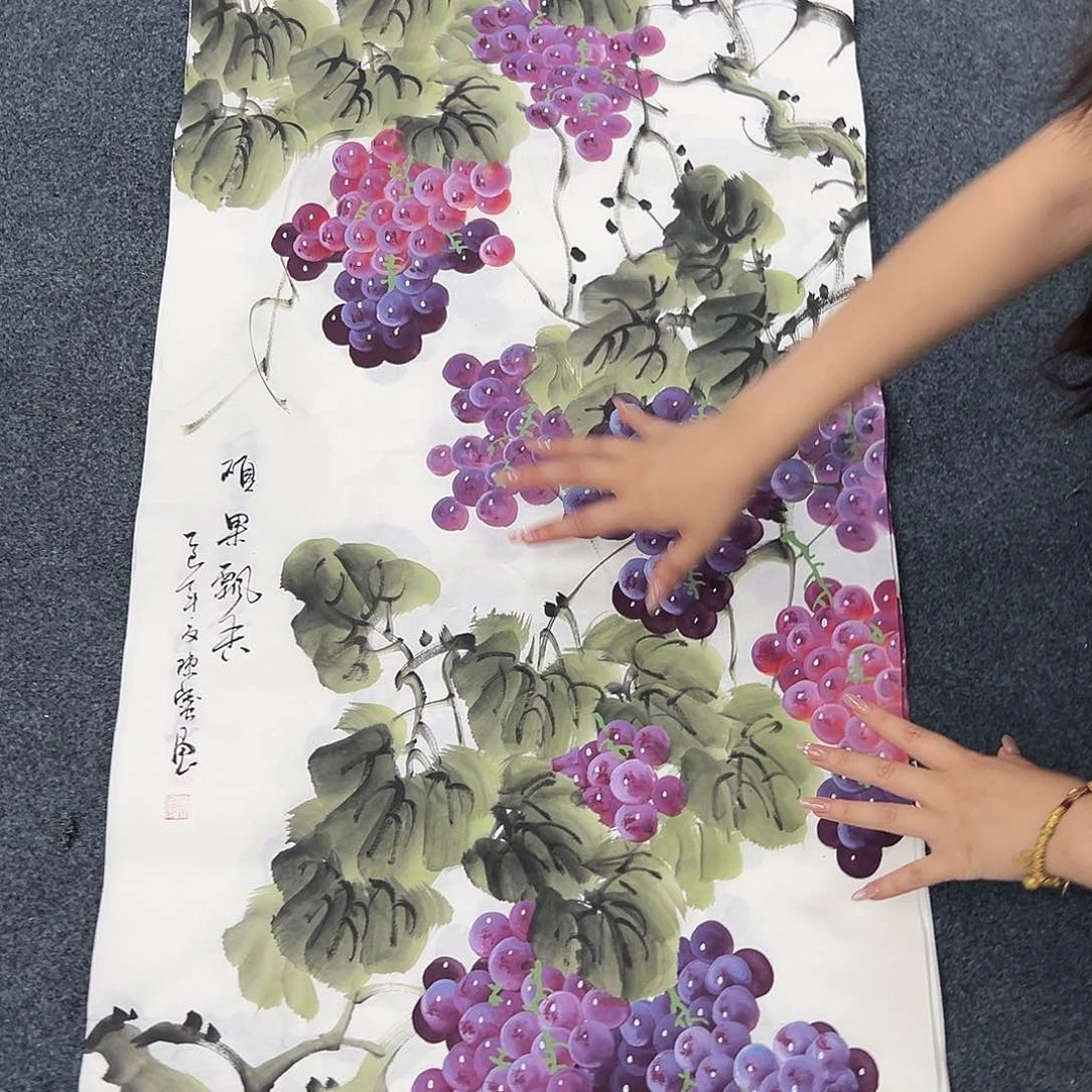 国画纯手绘字画作品