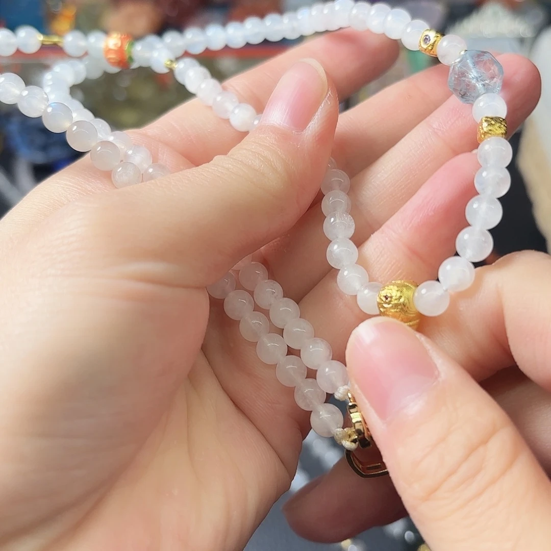 花****水晶手链未镶嵌月光