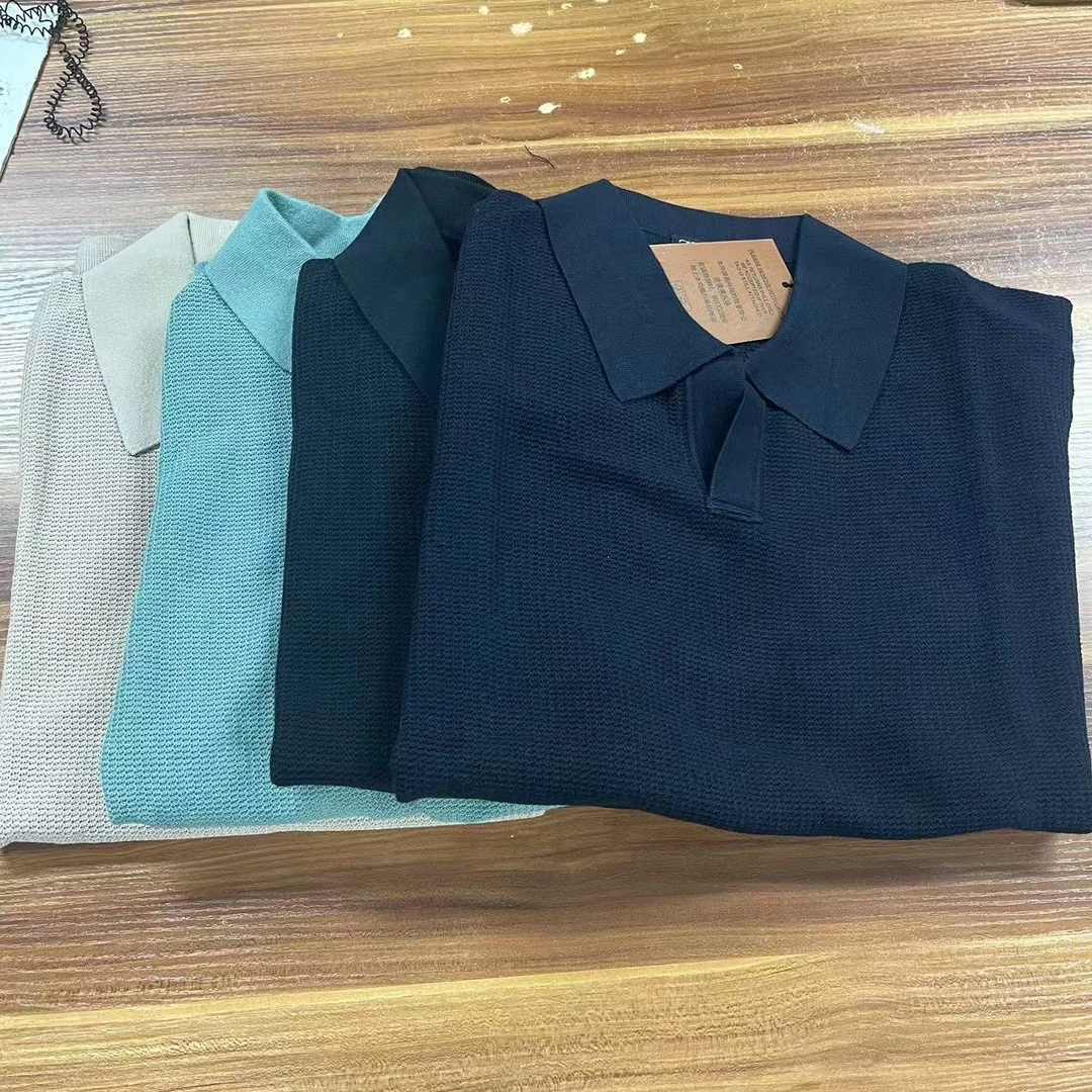 【机哥推荐】男士休闲四色Polo针织衫z005