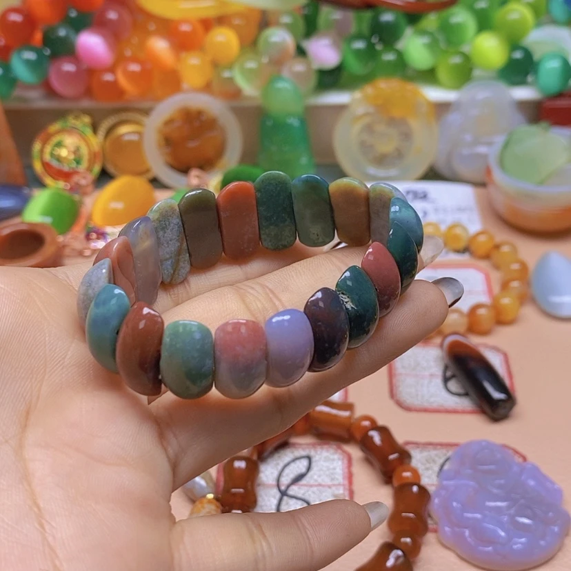 【闪购商品】玛瑙/玉髓颈饰未镶嵌腊*