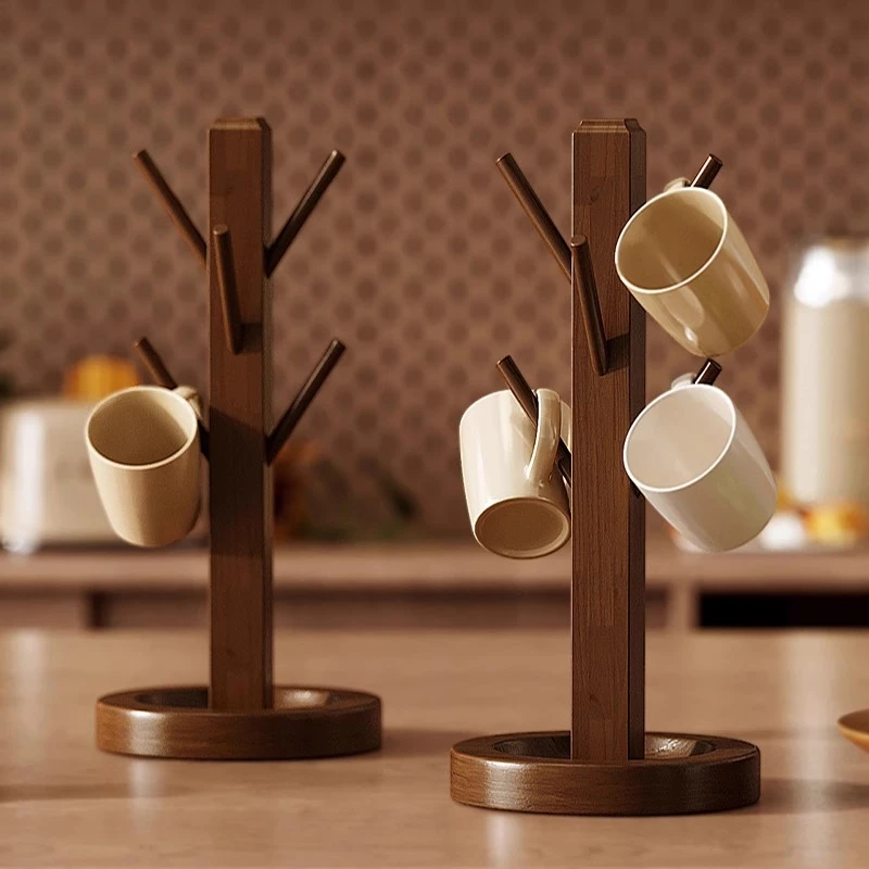 杯架水杯挂架马克杯咖啡杯茶杯倒挂沥水架创意杯子收纳置物架