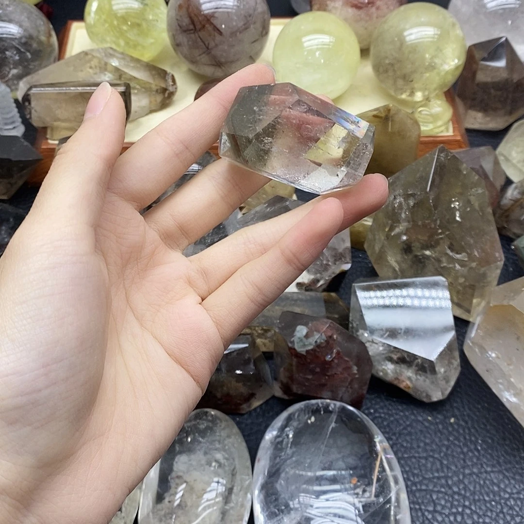 水晶未镶嵌珠宝半成品17水晶石