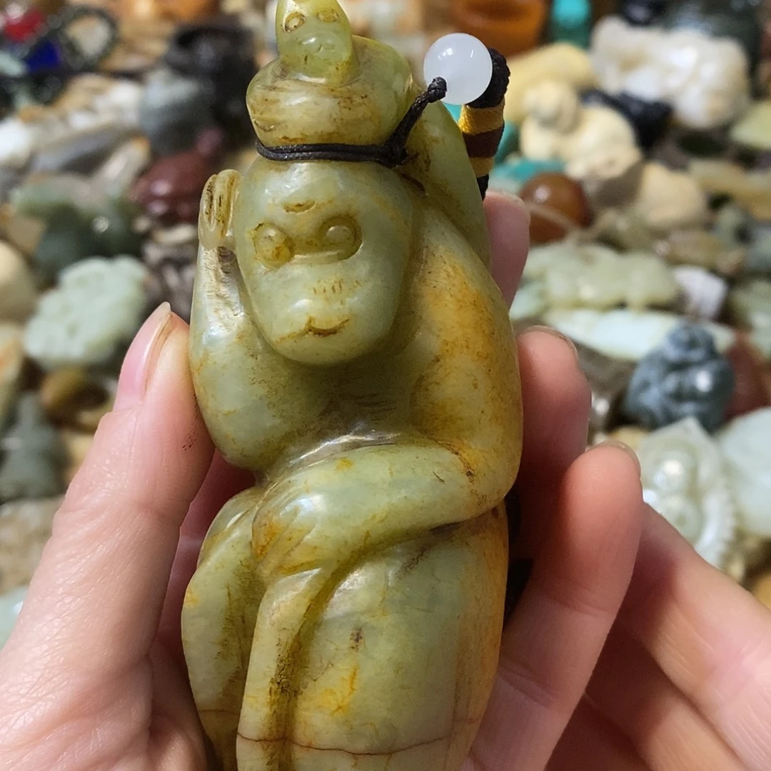 和田玉（糖玉）未镶嵌挂件