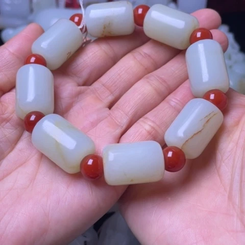 和田玉未镶嵌吊坠(不含链)
