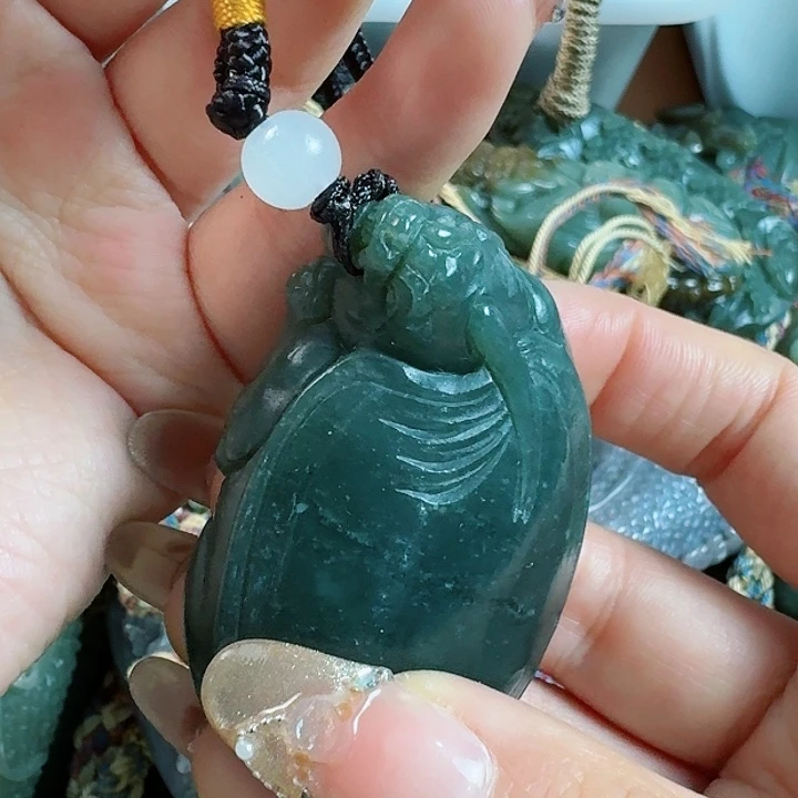 和田玉挂件未镶嵌