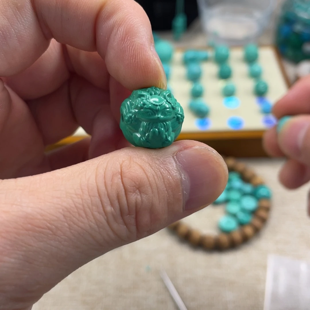 原生态湖北矿小配饰，直径15