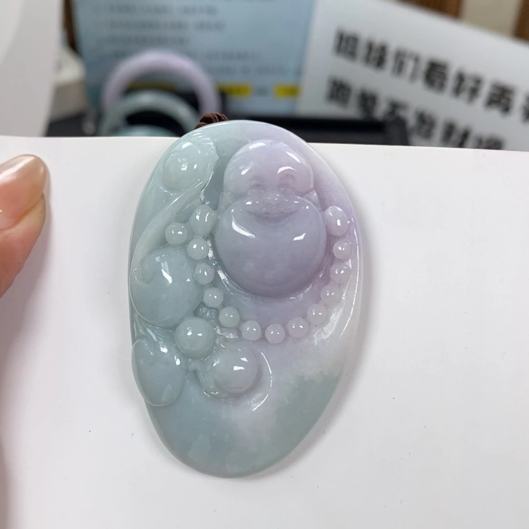 颈饰未镶嵌翡翠吊坠