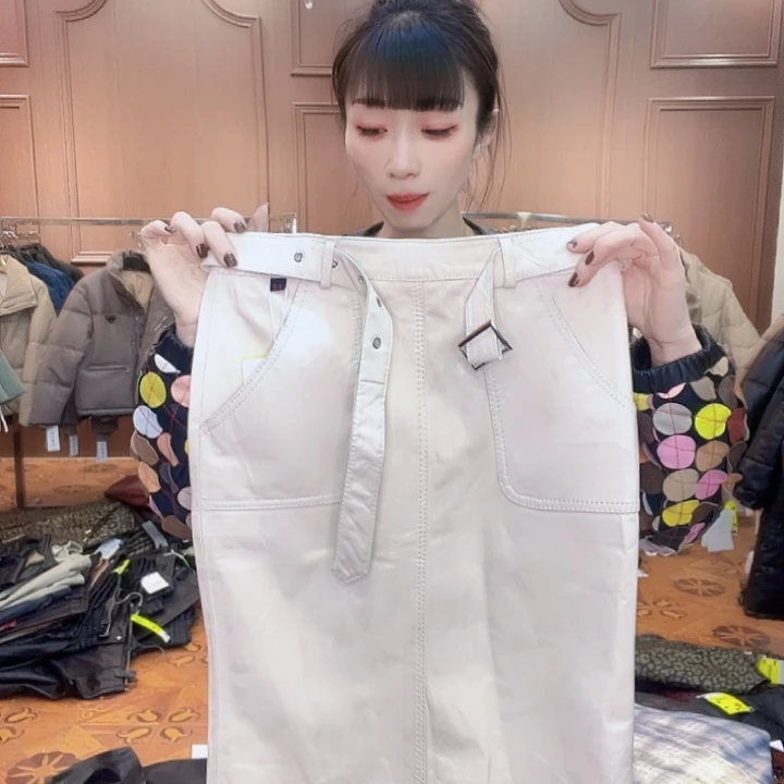 100……110斤皮长裙