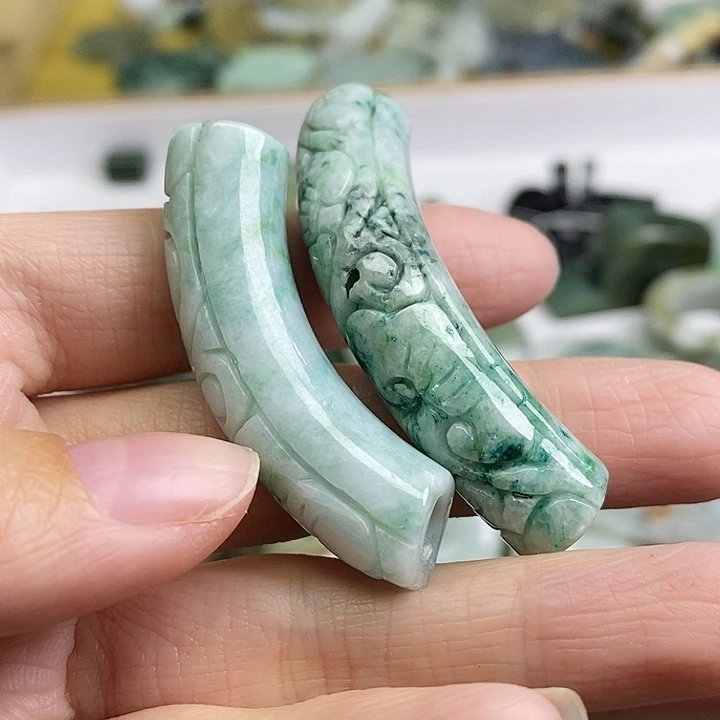 翡翠未镶嵌颈饰天然翡翠27