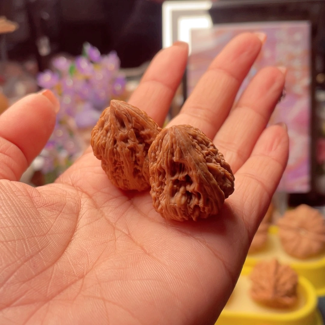 【闪购商品】文玩核桃把件民*南疆一帆风顺