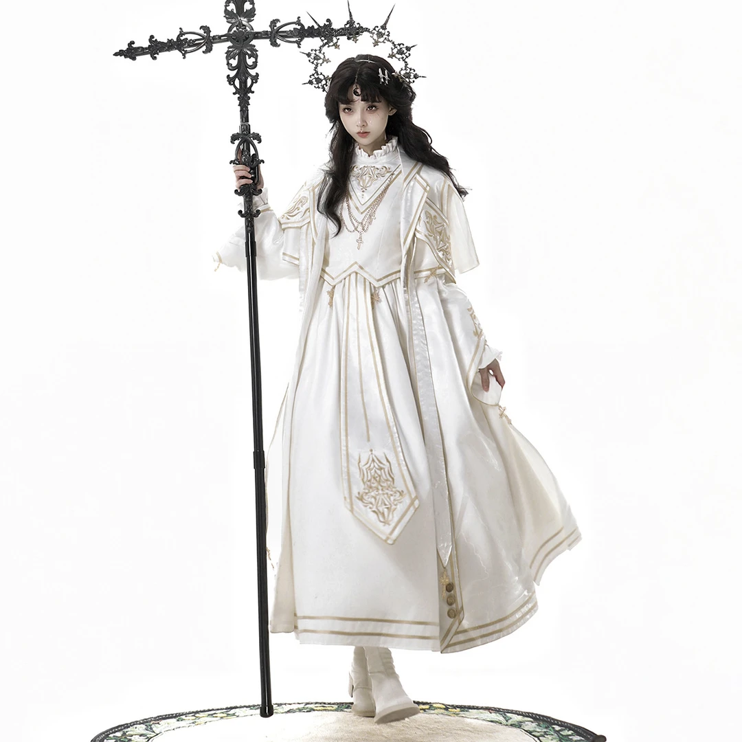 【圣洁神女】洛丽塔女Lolita外套连衣裙日常甜美日系长袖洋装秋冬