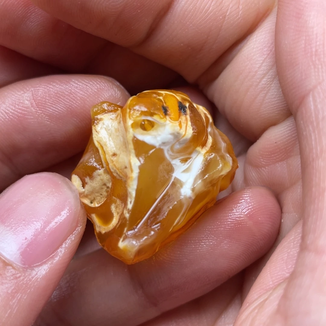 明***小定制琥珀未镶嵌天然蜜蜡