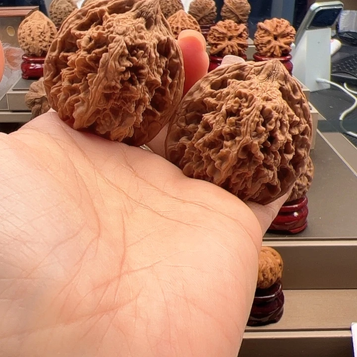 文玩核桃把件43 满天星 e-013